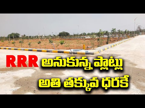 Low budget plots for sale in Yadadri #yadagirigutta #ytdaplots #rrr #orr