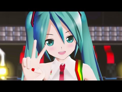 [Hatsune Miku idol anime PV] Blooming The Idol / Mitchie M [MMD]