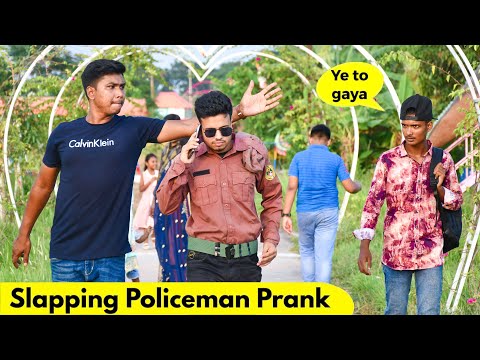 Slapping on Policeman Prank 2022 | Funny Prank Videos | 4-Minute Fun