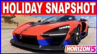 Forza Horizon 5 HOLIDAY SNAPSHOT Forzathon Daily Challenges Take a Photo of your car at Playa Azul