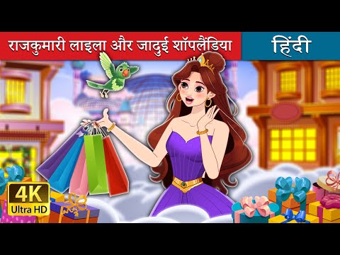 राजकुमारी लाइला और जादुई शॉपलैंडिया | Princess Lila and the Magical Shoplandia | @HindiFairyTales