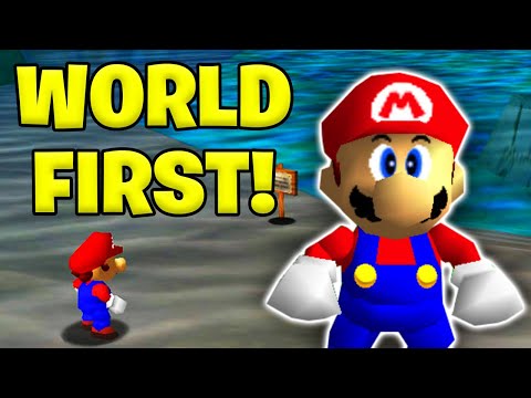 The Greatest Super Mario 64 Speedrun Ever Just Happened!