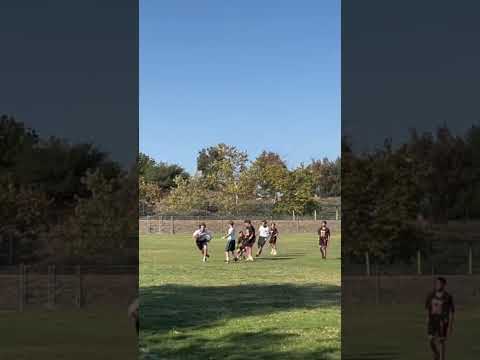 Pic 6 at Football game#football #interception #touchdown #trending #flagfootball