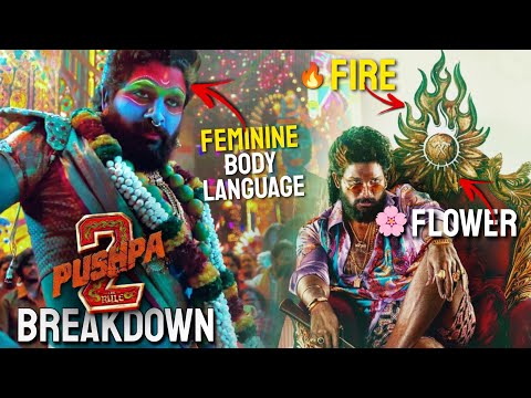 Pushpa 2 The Rule Teaser Breakdown | Pushpa 2 Micro Details | Vithin cine