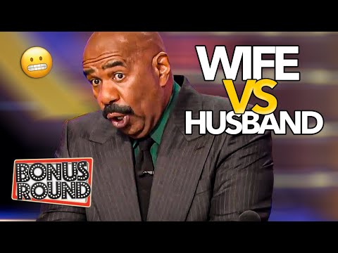 Wife VS Husband Funny Answers On Family Feud With Steve Harvey