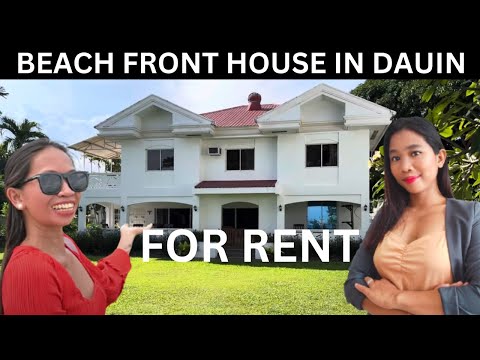 BeachFront House For Rent in Dauin. Dumaguete Philippines