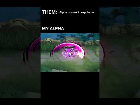 ENEMY POV: FACING MY ALPHA #shorts #mobilelegends #TyrantAlpha