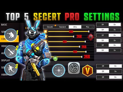 Free Fire Auto Headshot Trick 2024 Sensitivity | 2gb, 4gb, 6gb Ram Headshot Sensitivity Setting