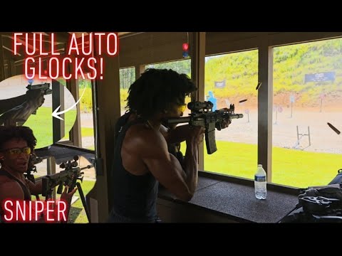 This Glock Was Shooting Full Auto Without a Switch.. 😳 | ARM3 - Full Auto Range Day