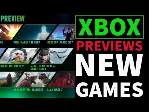 Xbox Game Uses New Tech | Xbox Preview Program Games Showcase | Xbox Preview Showcase Reaction