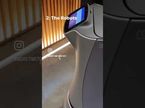 Aventura Hotel at Universal Resort in Orlando has robots??