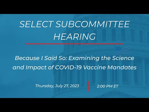 Select Subcommittee Hearing