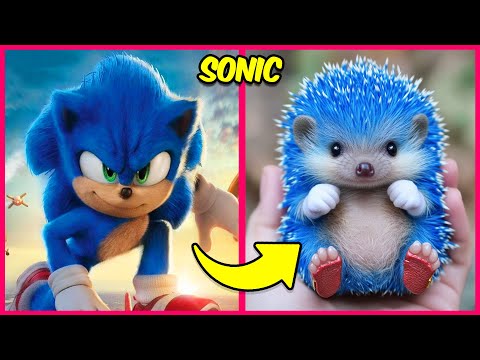 Sonic the Hedgehog 3 In Real Life + Guess Sonic Meme and Dance by Their Voice 🔵🦔 Movie Quiz