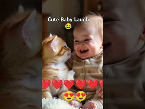 Cute baby, baby video, baby laughing. #baby #funny #cute #cutebaby