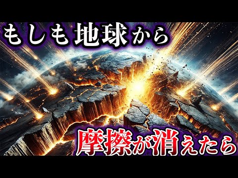 【ゆっくり解説】もしも地球から摩擦が消えたらどうなるのか【人類滅亡】