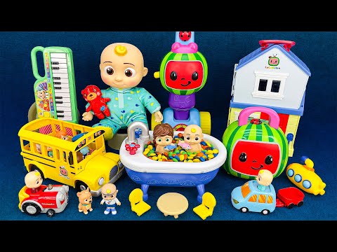 [78 minute video] COCOMELON SUPER TOY COLLECTION 🍉 ASMR Satisfying Unboxing