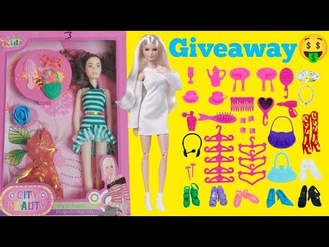 Barbie doll City Beauti Set 😍😍 | New Collection Barbie dolls | Barbie Fashion Doll | Magic review