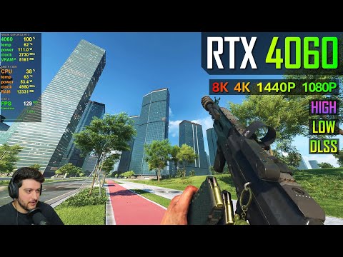 The RTX 4060 in Battlefield 2042 - This was Great!