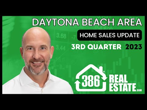 Daytona Beach Area Home Sales Update | 3rd Quarter 2023 | Kevin Kling 386RealEstate #marketupdate