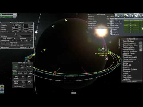 KSP SSTO to Low Eve Orbit