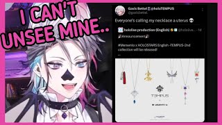 Bettel On The Reaction To His Necklace Design 【Gavis Bettel | holoTEMPUS】