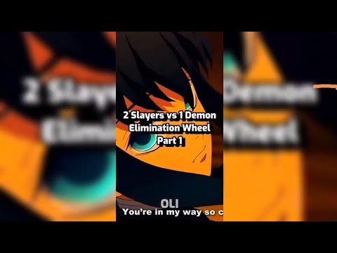 Demon Slayer Elimination Wheel ¦¦ Season 1 series