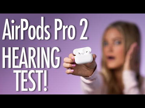 AirPods Pro 2 hearing test and ear protection demo!