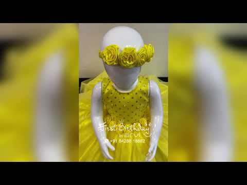 1st birthday | 1st birthday dress | First Birthday dress by Arvi , Call / Whatsapp +91 8428818882