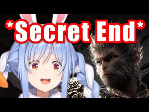 Pekora Unlocks The Secret True Ending Of Black Myth: Wukong 【Hololive/Usada Pekora】