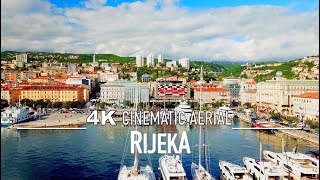 RIJEKA 🇭🇷 CROATIA Drone Aerial 4K | Hrvatska