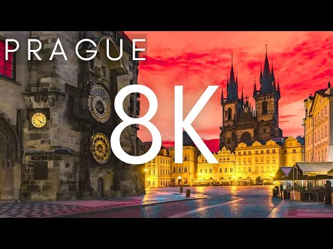 Prague, Czech Republic 🇨🇿 in 8K ULTRA HD