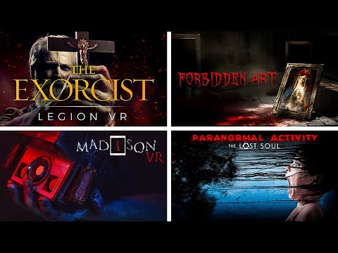 VR Horror Marathon | The Exorcist: Legion VR | Forbidden Art | MADiSON VR | Paranormal Activity