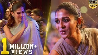 Nayanthara stunning in Saree - Lady Superstar brightens the full auditorium!