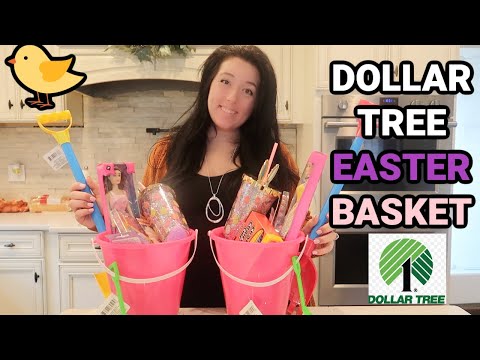 What's In My Kids Dollar Tree Easter Basket|2022