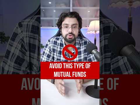 Avoid This Type of Mutual Funds 🚫🙅🏻 #shorts #indexfunds #mutualfunds