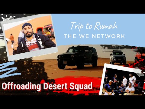 Trip with Off-roading Desert Squad.