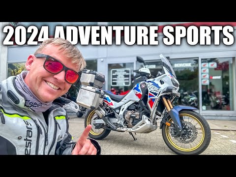 First Ride on a Honda Africa Twin 1100 Adventure Sports 2024 (102HP) #Motovlog