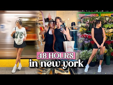 48 HOURS IN NYC! come shopping with us in soho + brooklyn