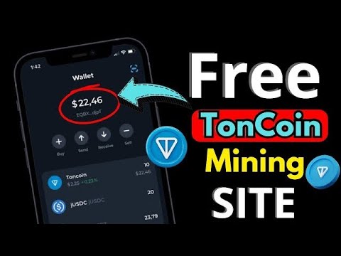 Free TonCoin Mining website | Get Free 5 Ton coin daily