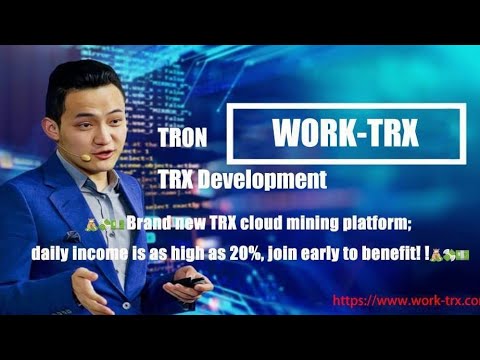 New trx mining site get 10,000 or get 20% profit | trx mining site | make money online