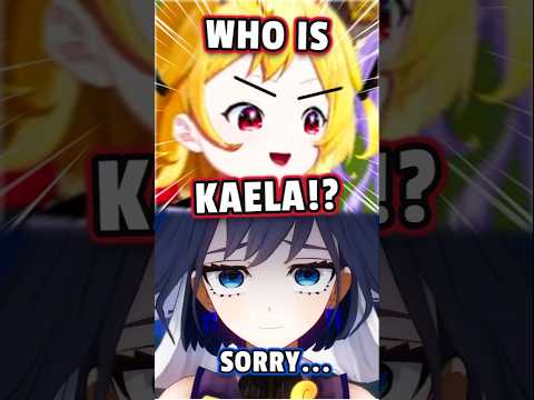 Ckia got angry when Kronii called her "Kaela"#short#vtuber #hololive