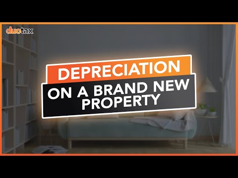 Tax Depreciation on a Brand New Property