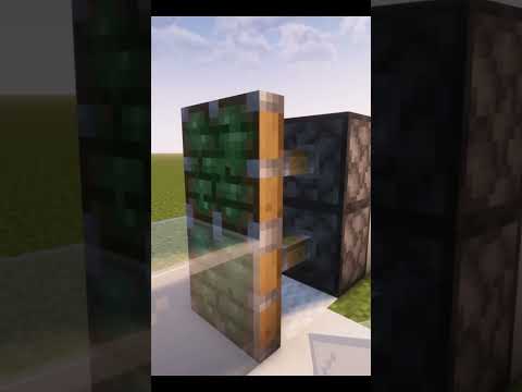 Easy Wireless Door in Minecraft! #shorts