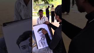 How to draw live portrait