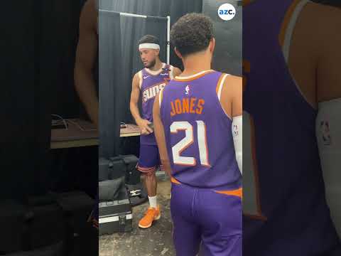 Phoenix Suns media day behind the scenes