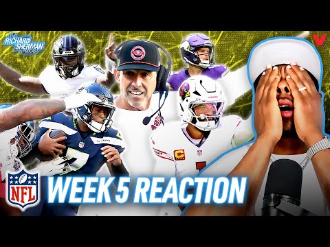 Week 5 Reaction: 49ers & Seahawks HUGE upsets, Ravens-Bengals, Vikings-Jets | Richard Sherman NFL