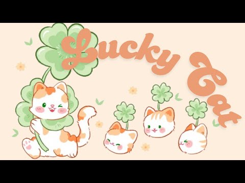 Lucky Cat Lofi ✨🍀1 Hour Cafe Song 🥞 lofi chill 【Cute lofi music mix】 🍞study/aesthetic/chill/relax