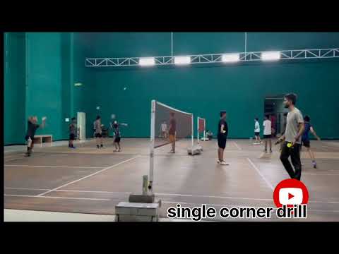 Drills to improve badminton footwork🏸👍|footwork#badminton