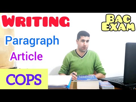 Bac Exam | WRITING - Paragraph & Essay / Article