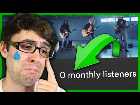 I Listened to Spotify Artists With ZERO Listeners